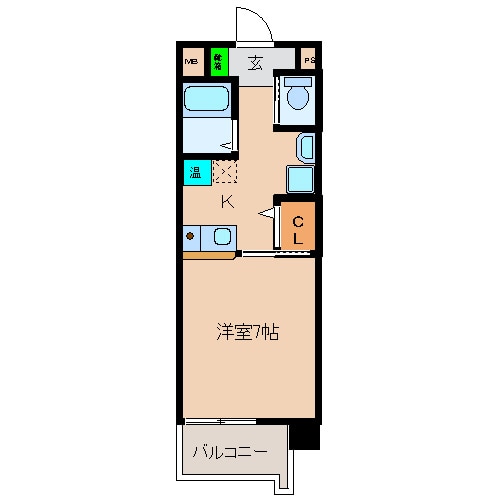 エナブル塚本の物件間取画像