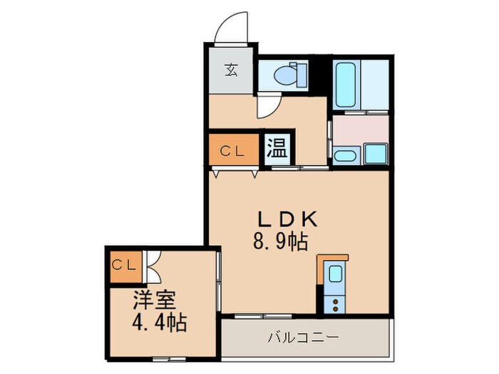 ボヌーリアの物件間取画像