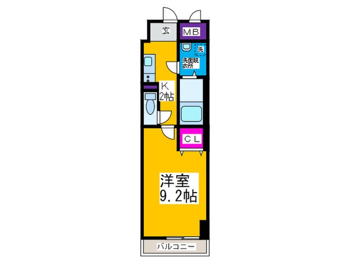 レーヴメゾン三国ヶ丘の物件間取画像