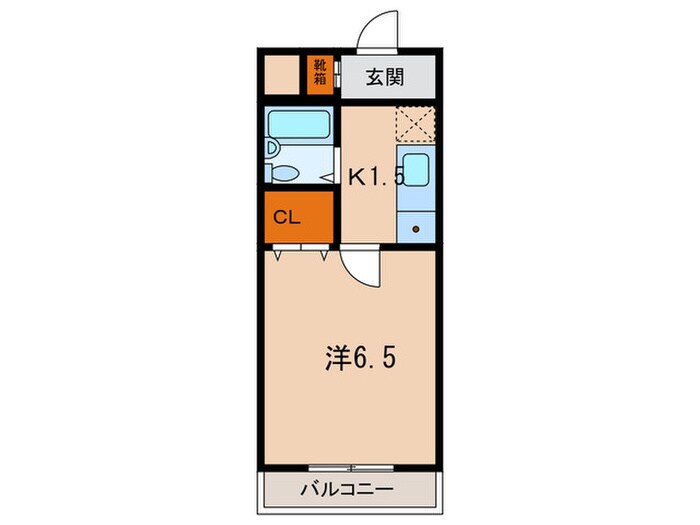 サクセス本多聞の物件間取画像