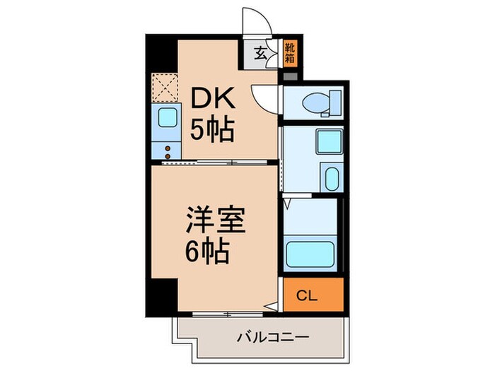 グランカーサ天王寺ＥＡＳＴの物件間取画像