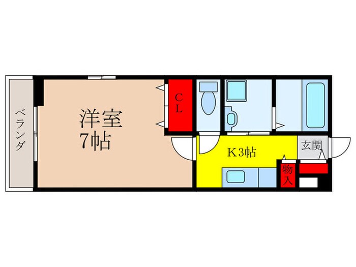 ｓｕｎｎｙ　ｔｉｅｒｒａ仲蔵の物件間取画像