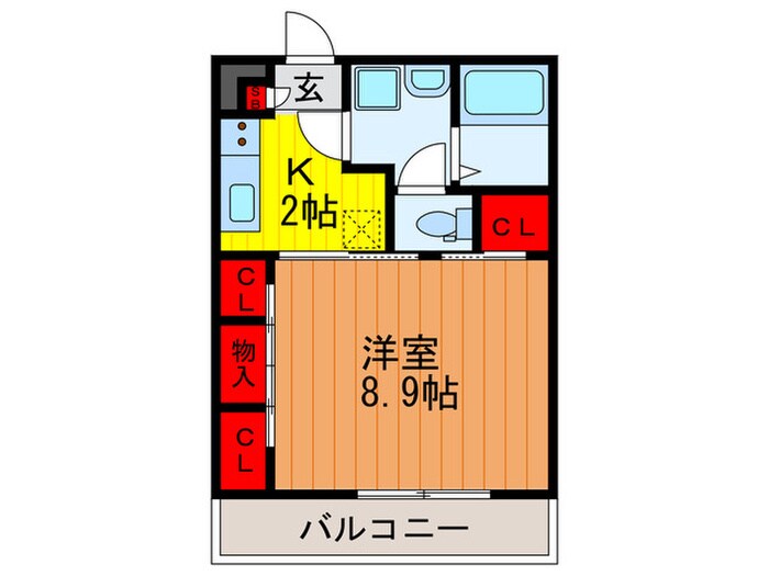 リブリ・KADOMAの物件間取画像