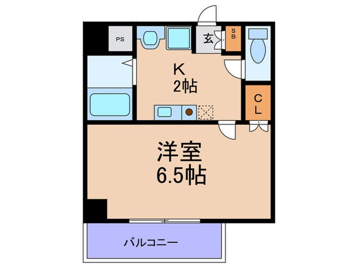 みおつくし堂島の物件間取画像