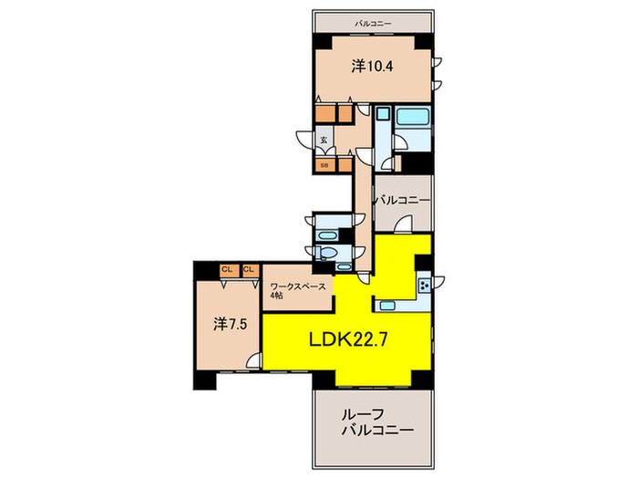 グランフォルム御影山手の物件間取画像