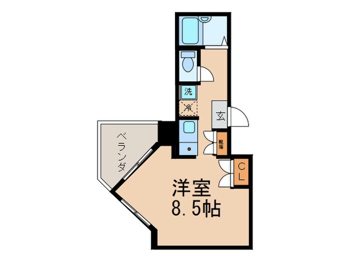 エスポワール京都の物件間取画像