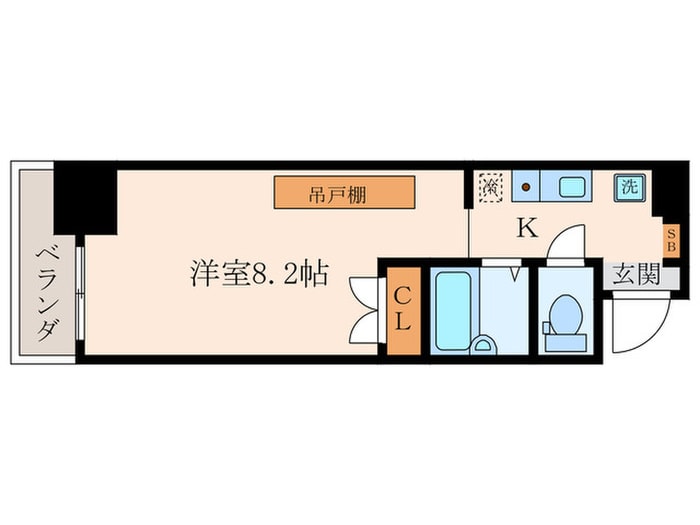 エスポワール京都の物件間取画像