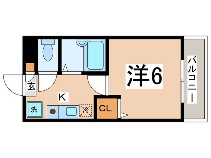 イ－ストヒル石切の物件間取画像