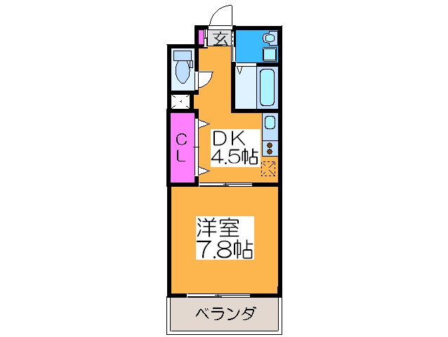 ロネスタ長居西の物件間取画像
