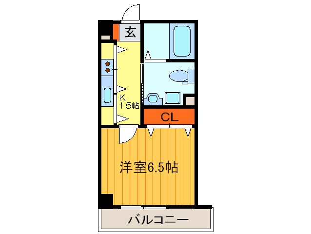 Celeb布施東の物件間取画像