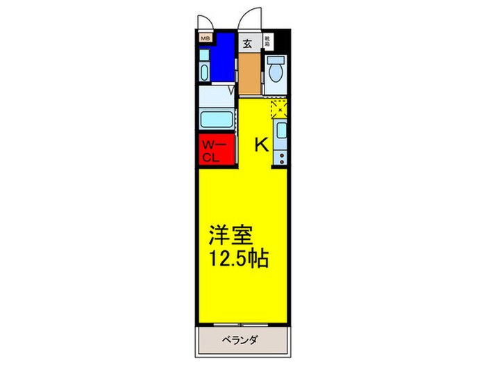 リベルテ交野の物件間取画像