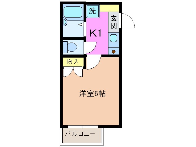 アコルデパルク三宮の物件間取画像