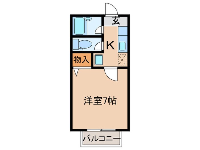 サマックスボヌ－ルＡ・Ｂ棟の物件間取画像