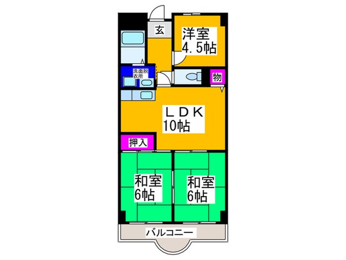 ルミエ－ルマツダの物件間取画像