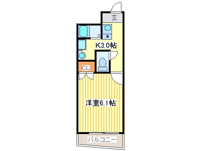 アイファ－スト緑橋の物件間取画像