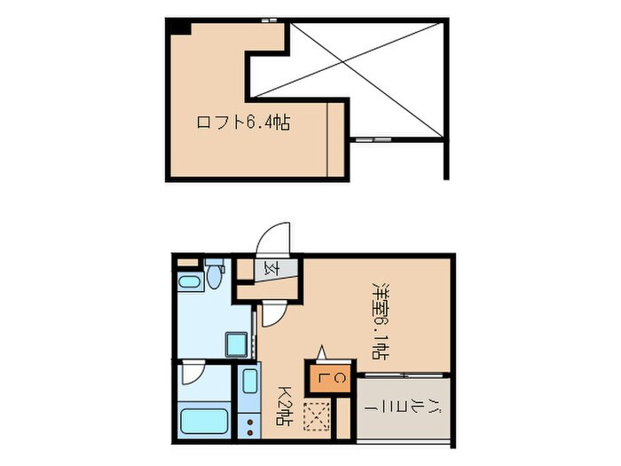 ボヌ－ルの物件間取画像