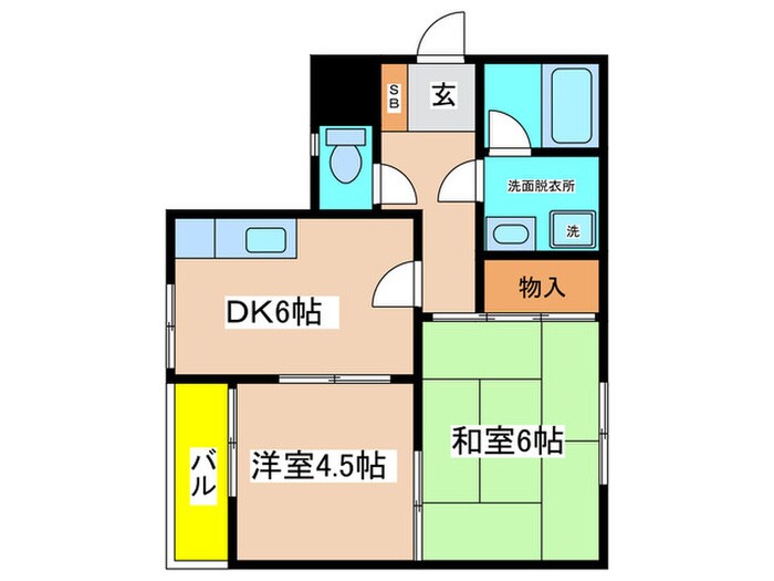 さんさん藤井寺の物件間取画像