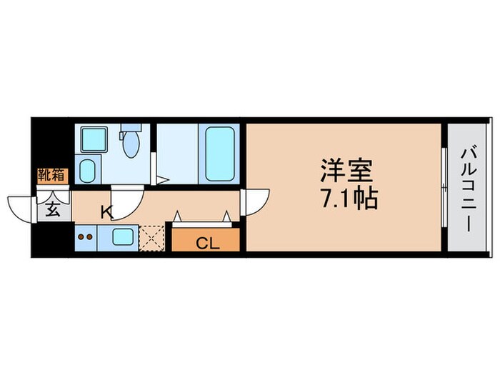 G-stage京都四条大宮の物件間取画像