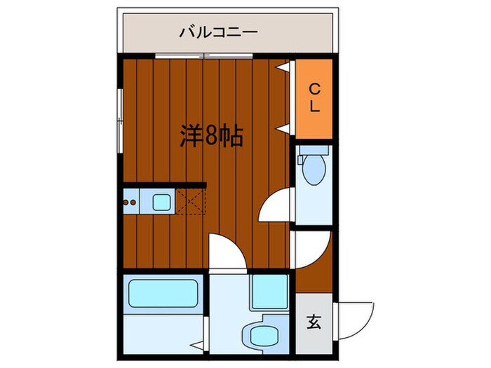 クライス横堤の物件間取画像