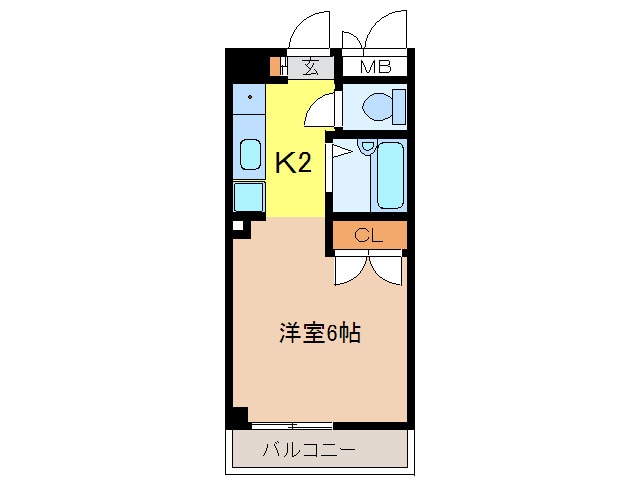 プリモ中桜塚の物件間取画像