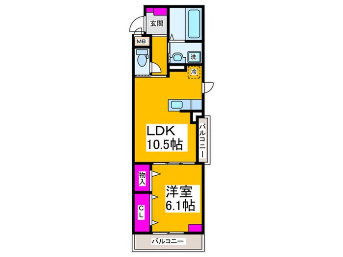 仮）サンライズメゾンの物件間取画像