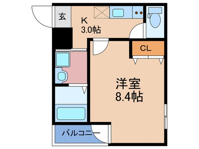 フジパレス城北公園通Ⅰ番館の物件間取画像