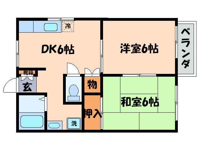 ベルヌ‐ブＪＵＮの物件間取画像