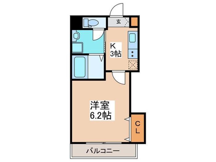 みおつくし岸里Ⅱの物件間取画像