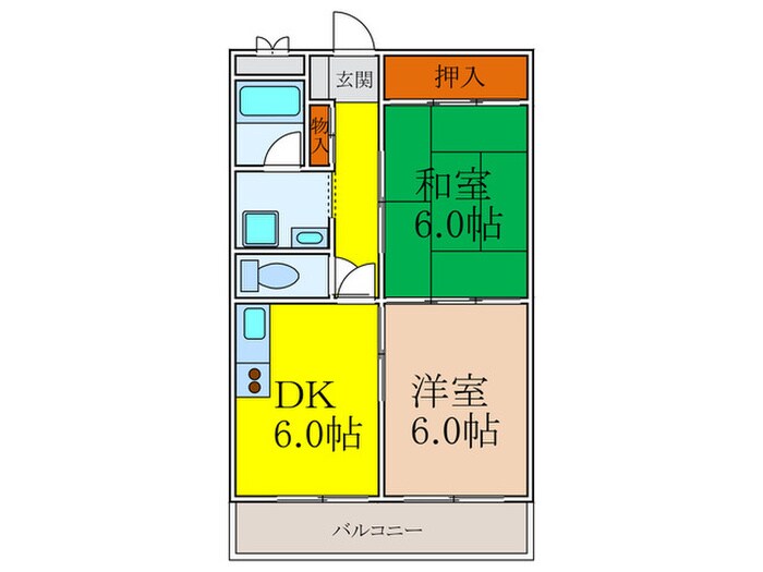 物件間取画像