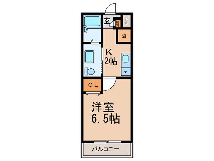 ウィン北花田の物件間取画像