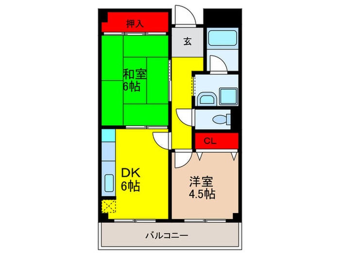 ミトハウスの物件間取画像