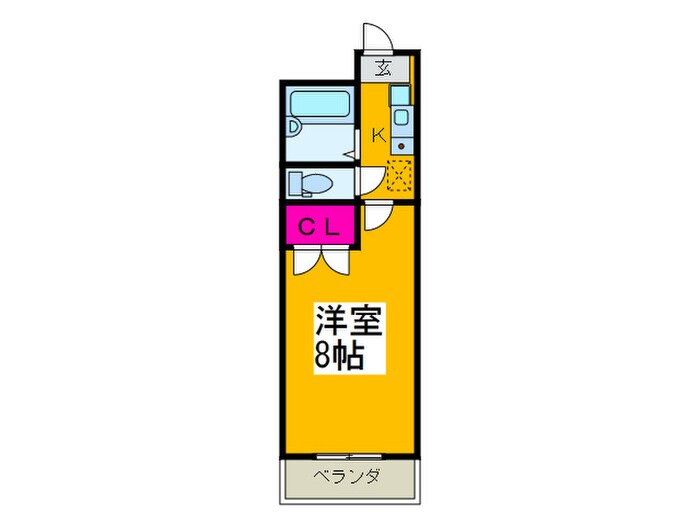 メゾンプレジールの物件間取画像