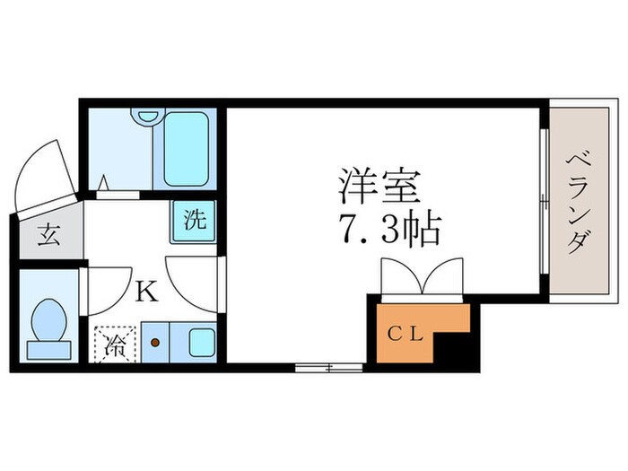 Blanc Neige四条大宮の物件間取画像