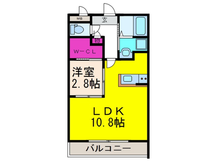 グランシェ　リーエの物件間取画像