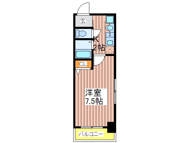 アップルガーデンコート城東の物件間取画像