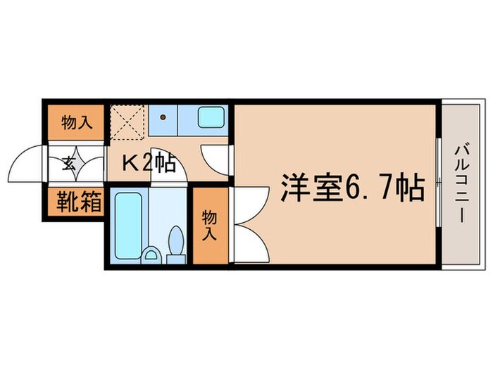 物件間取画像