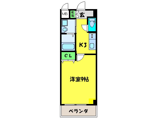 サザンクレスト堺の物件間取画像