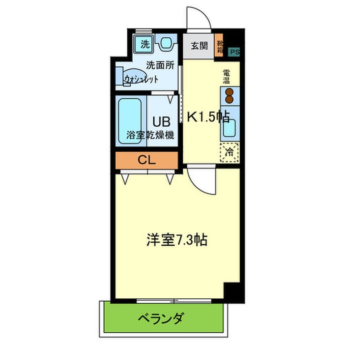 Ritz新今里の物件間取画像