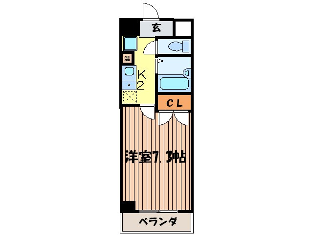 Ｆｏｒｅｓｔ今里の物件間取画像