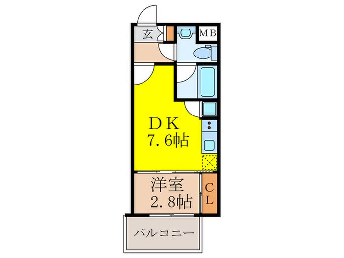 SERENiTE新大阪の物件間取画像