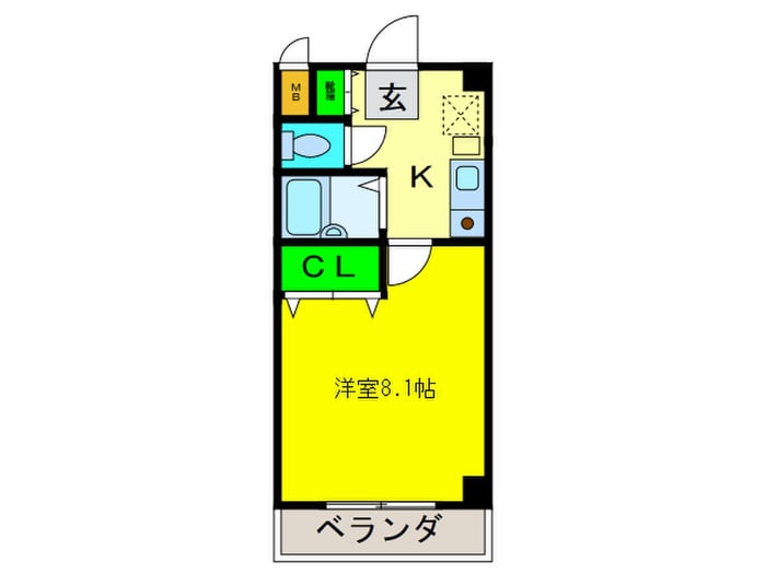 ルミエール・マゴジ１の物件間取画像