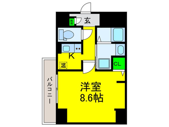 エヌエムキャトフヴァンの物件間取画像