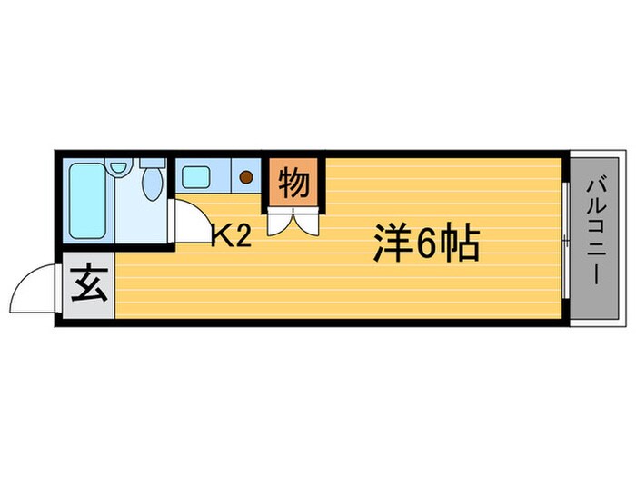 パインフィールド北白川の物件間取画像