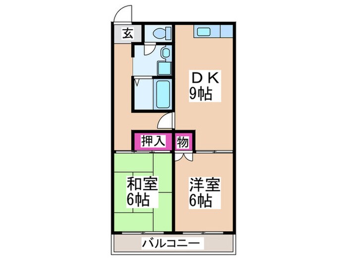 物件間取画像