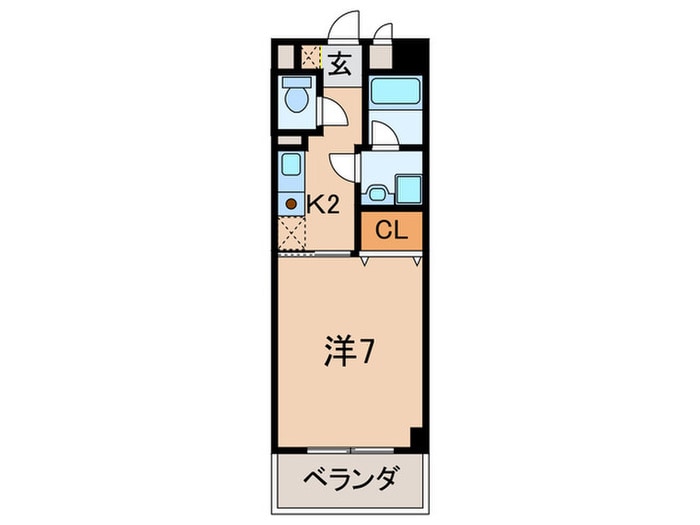 エルシ誠宏Ⅲの物件間取画像