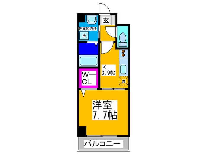 ボン・ボニエ－ルの物件間取画像