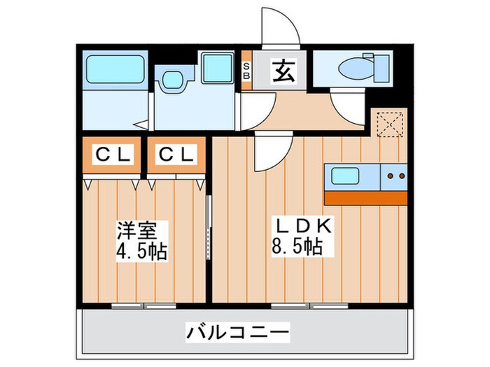 KTIレジデンス寝屋川の物件間取画像