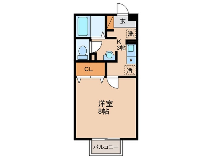 プラムコ－トの物件間取画像