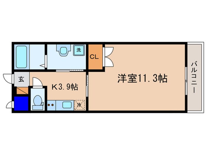 コテ－ジ千秀守山の物件間取画像