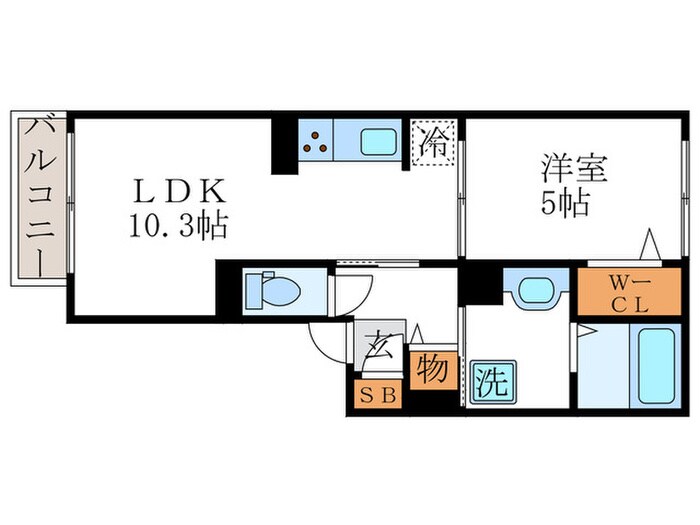 仮)D-ROOM松尾鈴川町の物件間取画像